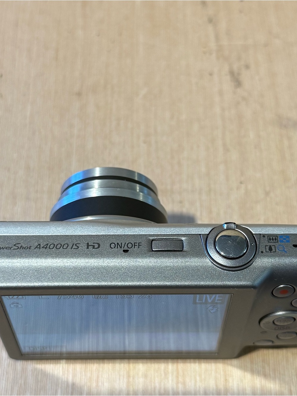 Canon PowerShot A4000IS 16MP Digital Camera 8X Zoom TESTED Good w/Bat-Card-Charg - Picture 4 of 12